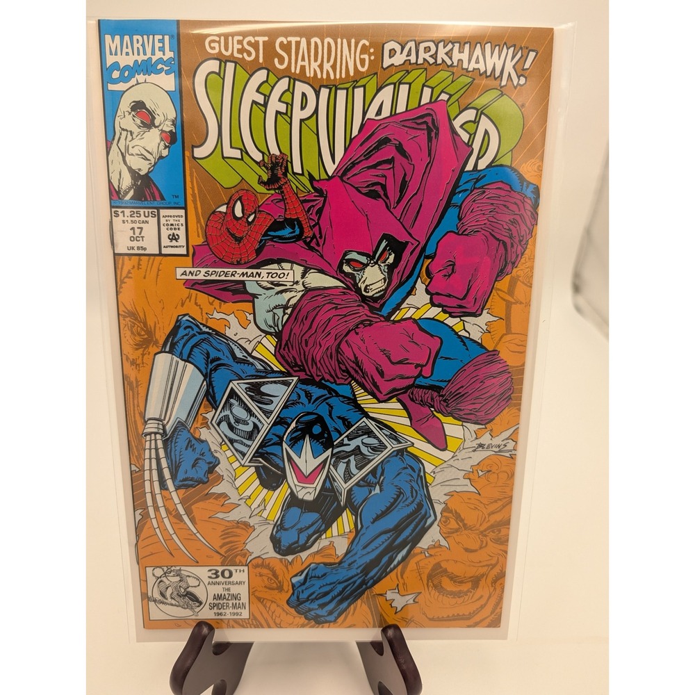 Marvel Comics Sleepwalker 17 1992 Darkhawk Spider-Man 30th Anniversary